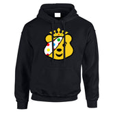 Spotty 2024 Mens Hoody - Yellow Bear Face Spotty Pullover Jumper - 1