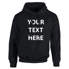 Personalised Hoodie | Custom Text & Logo | Men's & Women's | UK