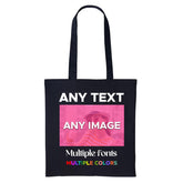 Custom Multicolor Tote Bag