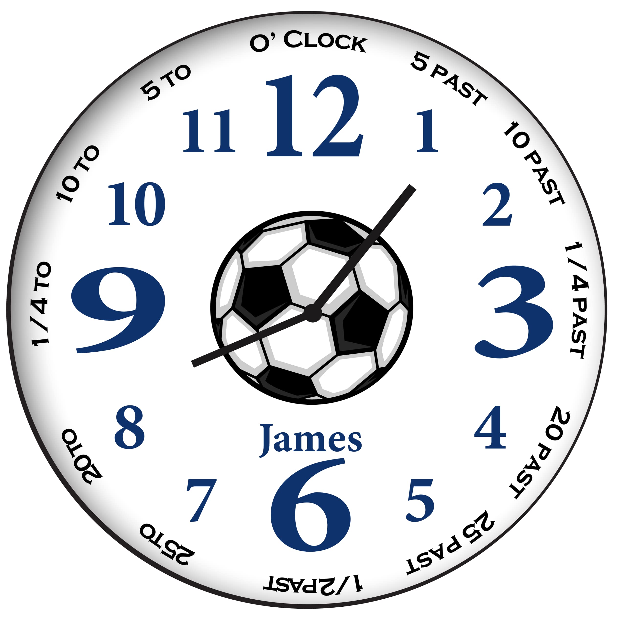 Custom Name Wall Clock