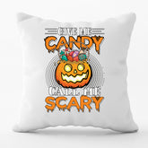 Halloween Candy Cushion Cover | Spooky Gift | Personalised Gifts UK