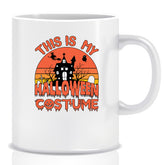 Halloween Mug | Pumpkin Ghost Design | Personalised Gifts UK