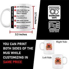 Halloween Pumpkin Ghost Mug | Spooky Horror Gift Ceramic Mug | UK