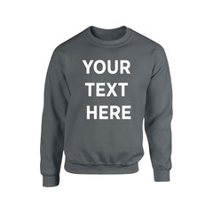 Personalised Sweatshirt | Custom Text & Logo Jumper | UK