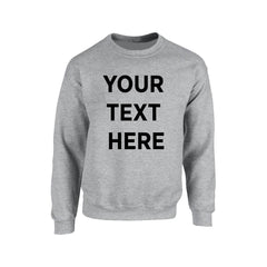 Personalised Sweatshirt | Custom Text & Logo Jumper | UK