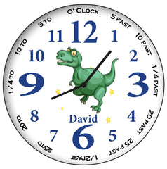 Personalised 20cm Custom Name Wall Clock