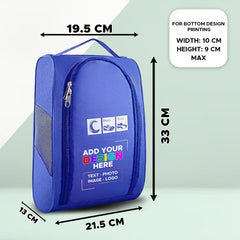 Personalised Boot Bag Football | Any Text Any Image Shoe Bag for Travel Gym and Rugby