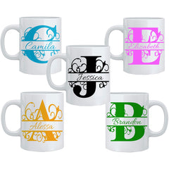 Personalised Initial Mug