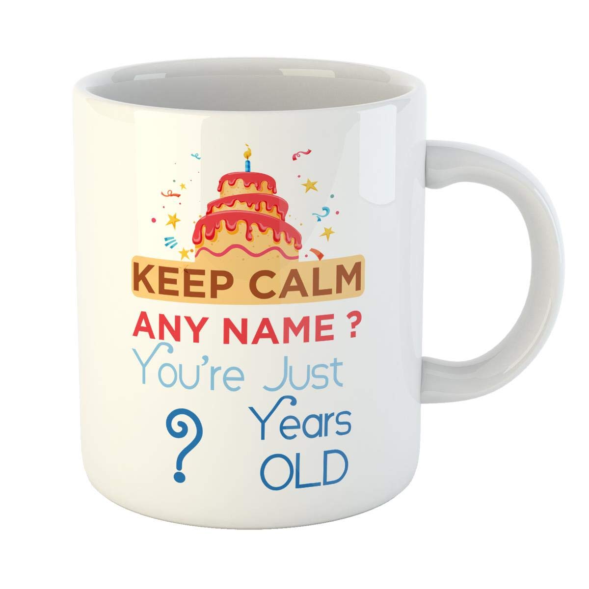Personalised Keep Calm Mug