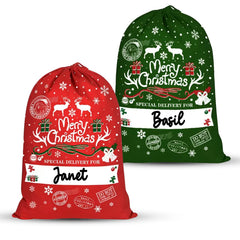 Red & Green Christmas Stockings