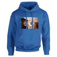 Personalised Mens and Womens Hoodie, Print Your Text & Photo with Custom Hoody
