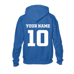 Personalised Football Hoodie | Custom Number & Team Name | UK