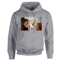 Personalised Mens and Womens Hoodie, Print Your Text & Photo with Custom Hoody