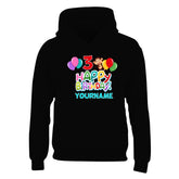 Personalised Kids Hoody - Customize Custom Name & Age Hoody