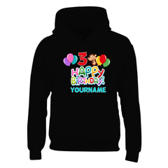 Personalised Kids Hoody - Customize Custom Name & Age Hoody