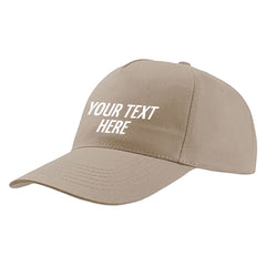 Personalised Cap Custom Men's 5 Panel Baseball Cap