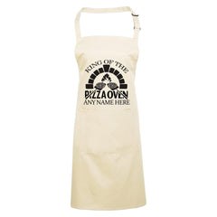 King Of The Pizza Oven Personalised Apron - Customize Apron