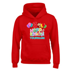 Personalised Kids Hoody - Customize Custom Name & Age Hoody