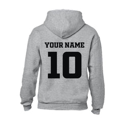 Personalised Football Hoodie | Custom Number & Team Name | UK