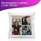 3 Images Double Sided Print Personalised Cushions Cover with Filling