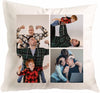 3 Images Double Sided Print Personalised Cushions Cover with Filling