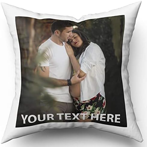 Personalised Cushion Cover or a photo Custom Pillows with Cushion Cover gift for Special Occations