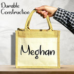 Personalised Jute Tote Bag - main product photo