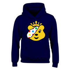 Spotty 2024 Mens Hoody - Yellow Bear Face Spotty Pullover Jumper - 4