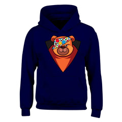 Spotty 2024 Mens Hoody - Bull Dog Pug Pet Spotty Hoodie for kids - 4