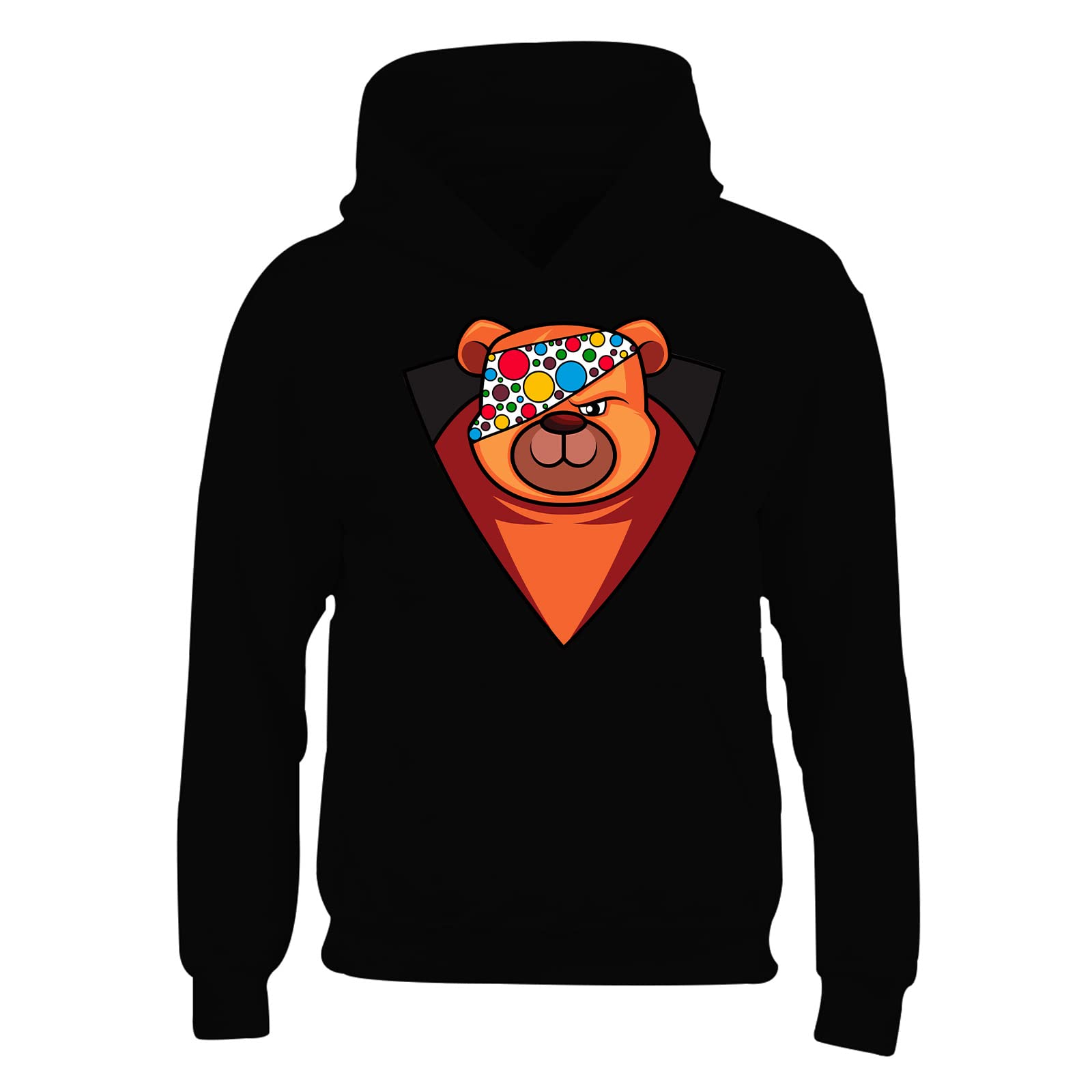 Spotty 2024 Mens Hoody - Bull Dog Pug Pet Spotty Hoodie for kids - 8
