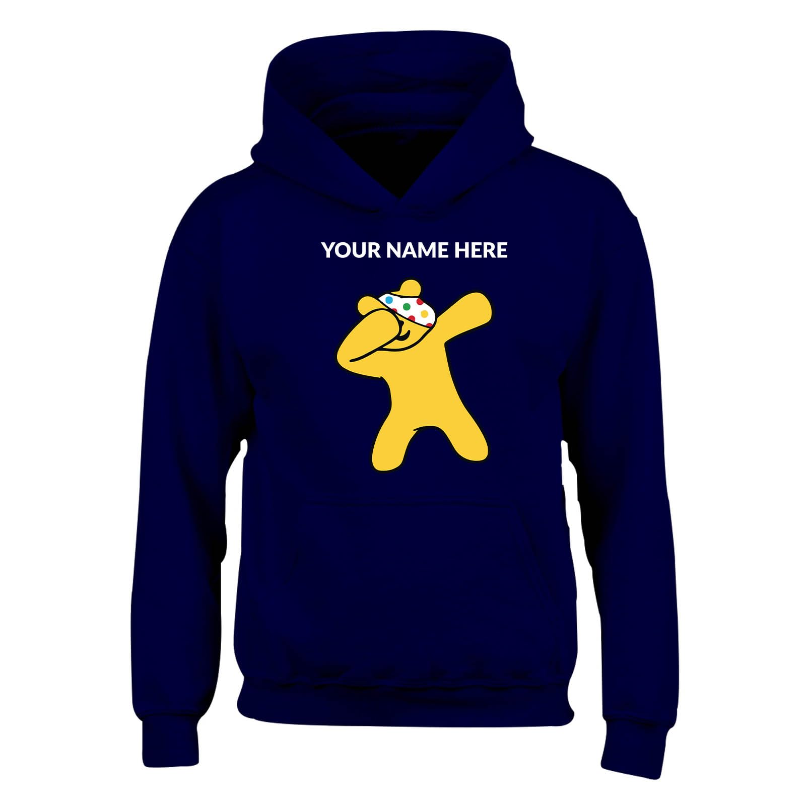 Spotty 2024 Mens Hoody - Personalised Custom Name Spotty Hoody - 4