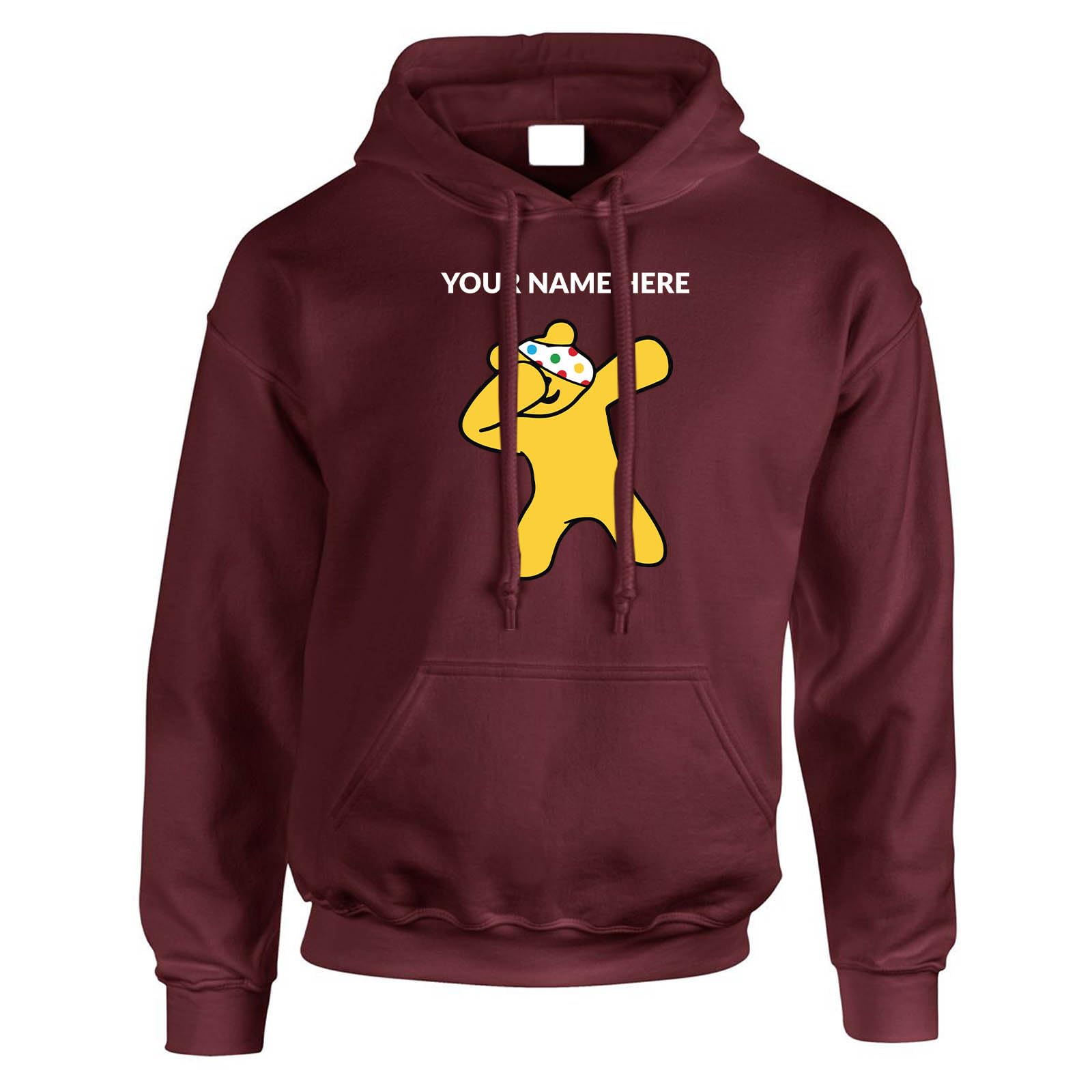 Spotty 2024 Mens Hoody - Personalised Custom Name Spotty Hoody - 10