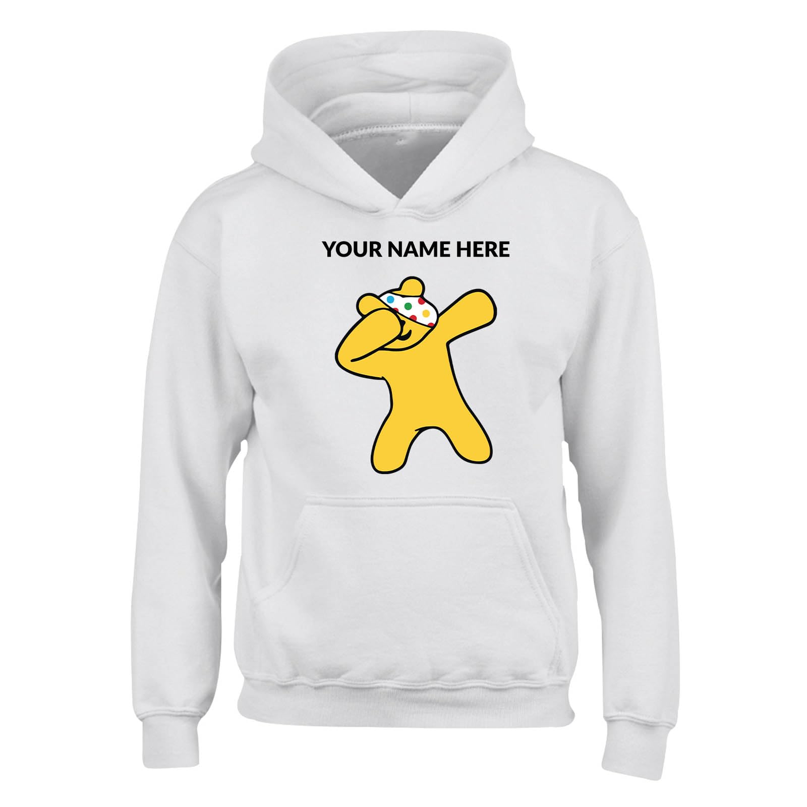 Spotty 2024 Mens Hoody - Personalised Custom Name Spotty Hoody - 8