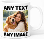 Personalised Photo Mug | Custom Text & Picture Ceramic Mug | UK