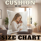 Personalised Photo Cushion | Custom Picture Pillow Cover Gift | UK