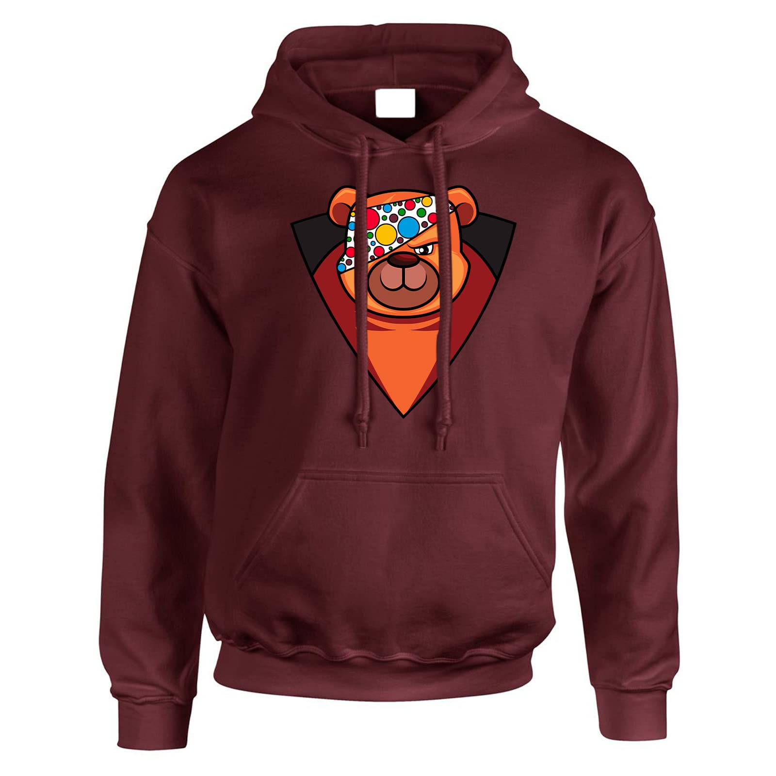 Spotty 2024 Mens Hoody - Bull Dog Pug Pet Spotty Hoodie for kids - 10