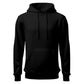 Work Hoodies For Men - Plain Black Hoodie work Jumper For Mens and Womens