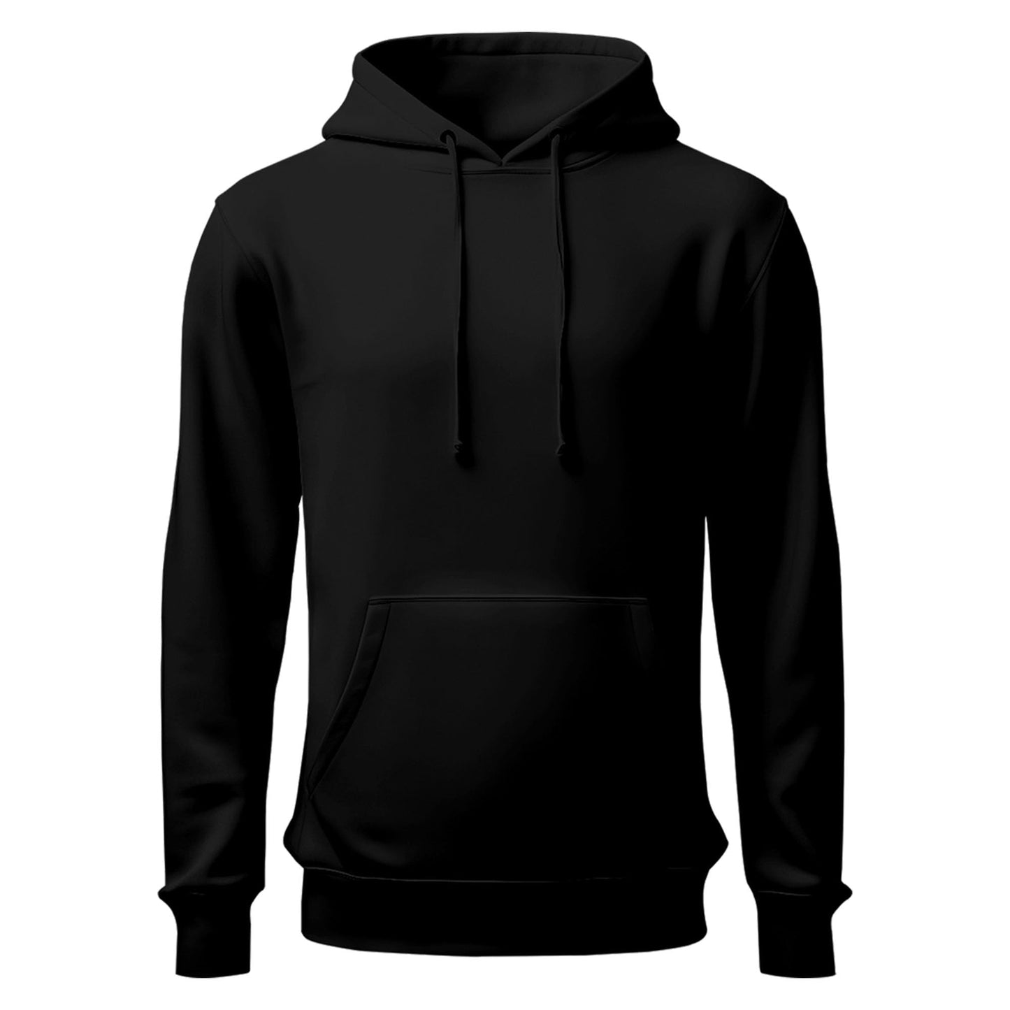 Work Hoodies For Men - Plain Black Hoodie work Jumper For Mens and Womens