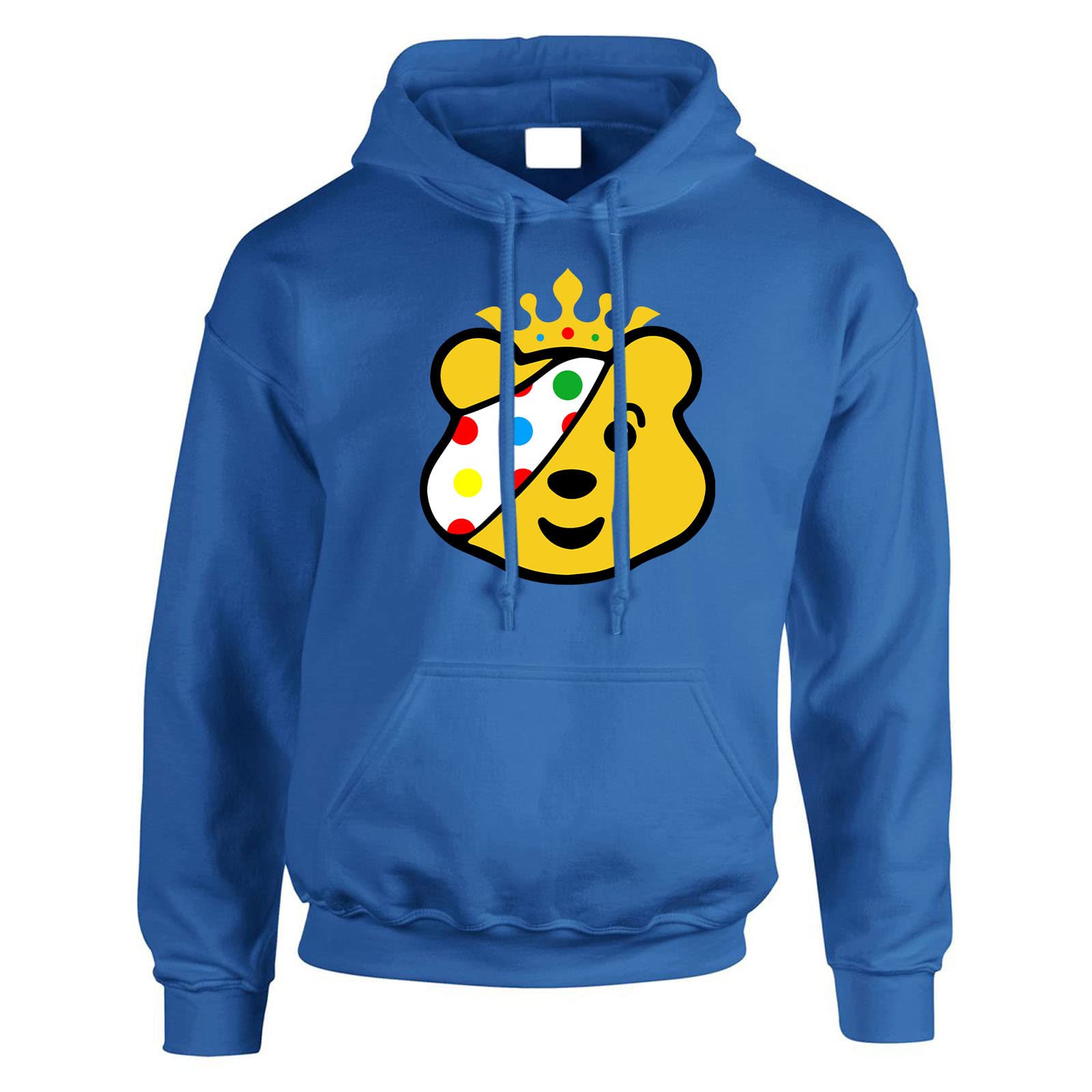 Spotty 2024 Mens Hoody - Yellow Bear Face Spotty Pullover Jumper - 6