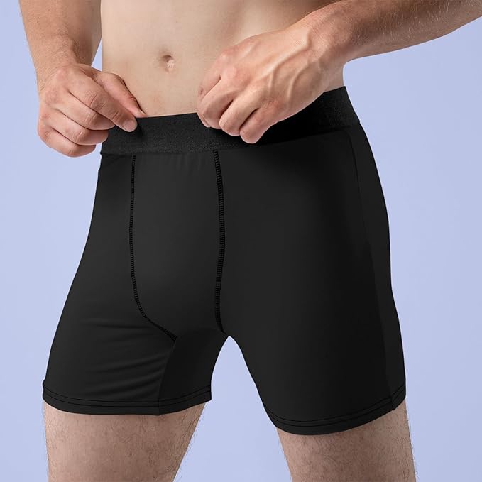Mens Boxers Shorts Multipack – Cotton Black Men’s Underwear Trunks