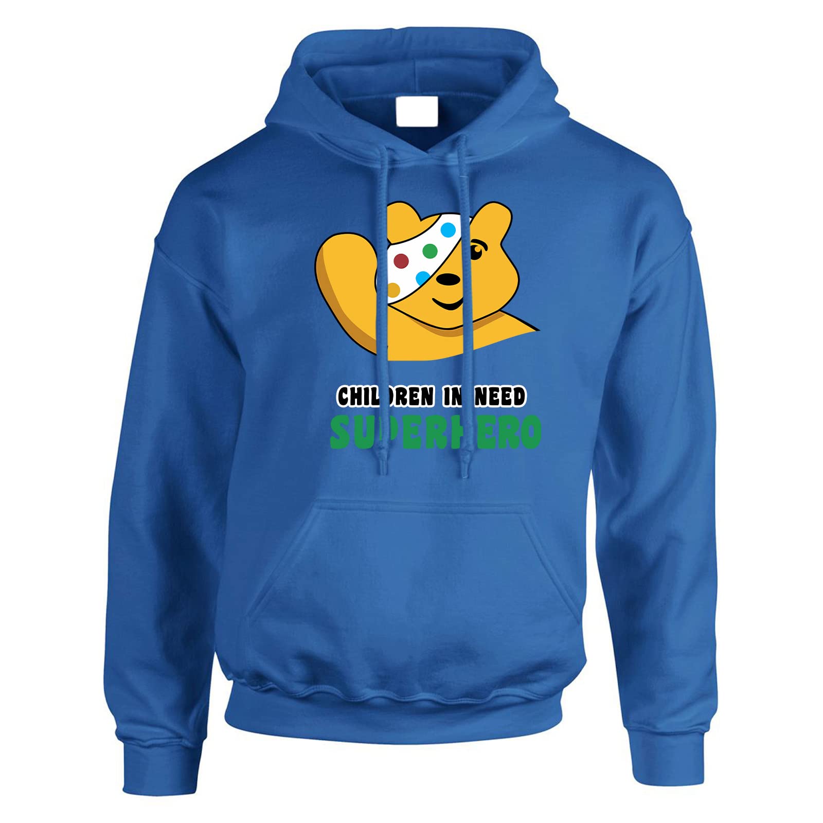 Spotty 2024 Mens Hoody - Yellow Bear Spotty Pullover Jumper - 6