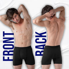 Mens Boxers Shorts Multipack – Cotton Black Men’s Underwear Trunks