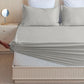 Fitted Bed Sheets | Deep Fit for Mattress Protection | Microfibre, Soft, and Durable Bed Sheets