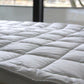 Mattress Topper | Soft & Fluffy Quilted Microfiber Mattress Protector | Firm, Foldable, Comfortable & Hypoallergenic Bed Topper