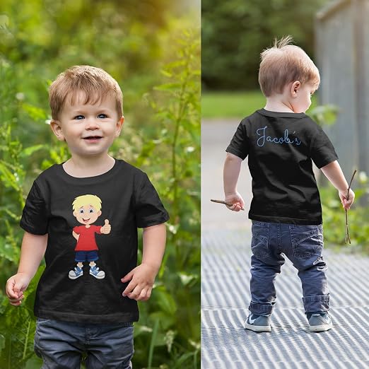 Personalised Men's T-Shirt | Custom Photo, Text & Logo Tee | UK