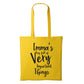 Bag full of Very Important Things Multicolor Personalised Tote bag