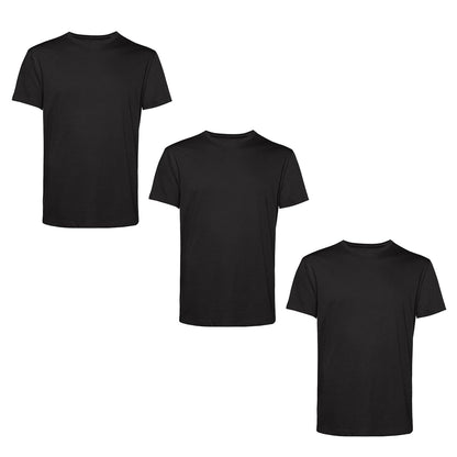 Men’s T-Shirts Multipack | Crew Neck Short Sleeve Cotton 3 Pack T-Shirts | Gym Tops for Him