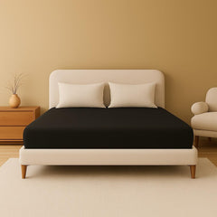 Fitted Bed Sheets | Deep Fit for Mattress Protection | Microfibre, Soft, and Durable Bed Sheets