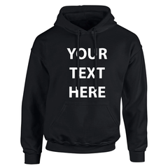 Personalised Any Text / Logo Hoodie For Men’s and Women’s