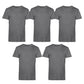 Men’s T-Shirts Multipack | Crew Neck Short Sleeve Cotton 5 Pack T-Shirts | Gym Tops for Him